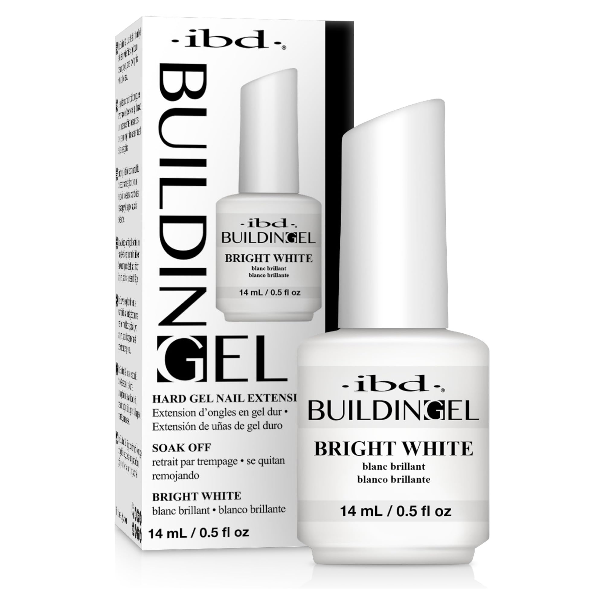 IBD builder gel front packaging showing bottle and label for easy identification