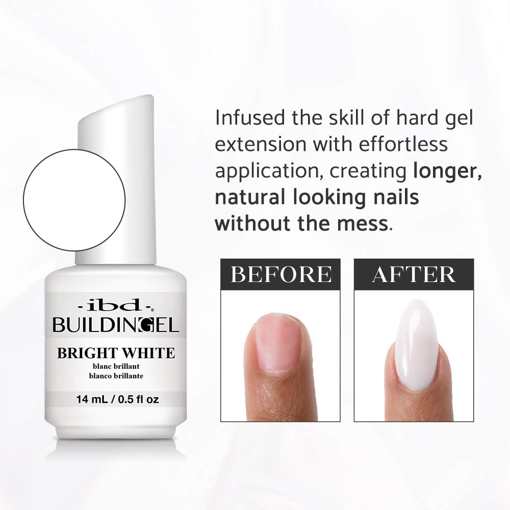 IBD builder gel texture closeup revealing smooth self-leveling gel for even finish