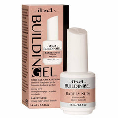 IBD bottle front showing barely nude shade and label for clear product ID