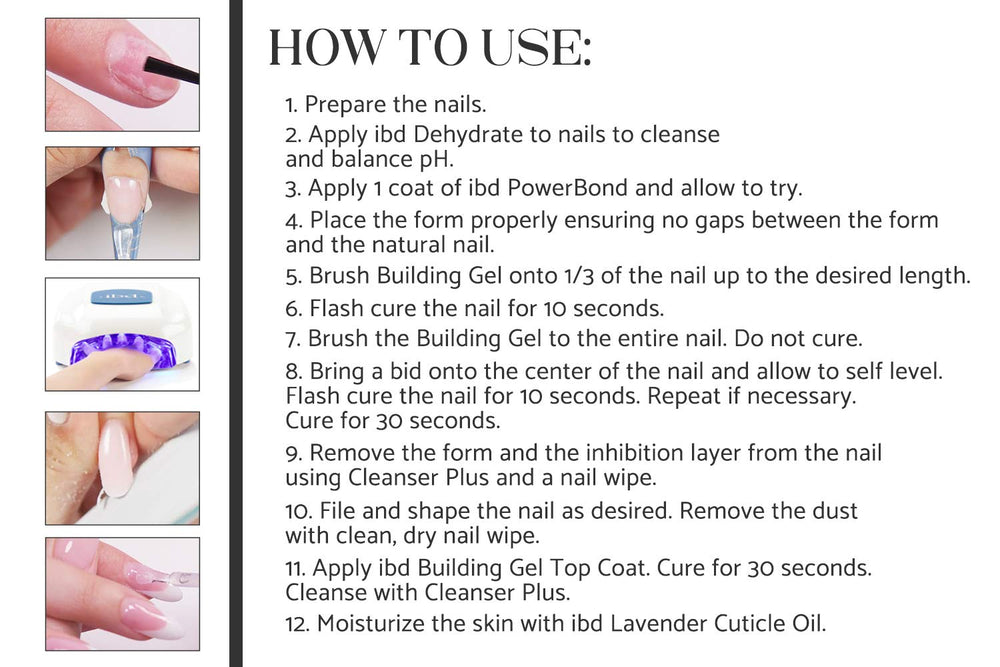 IBD building gel in salon setting illustrating professional finish and salon-ready durability