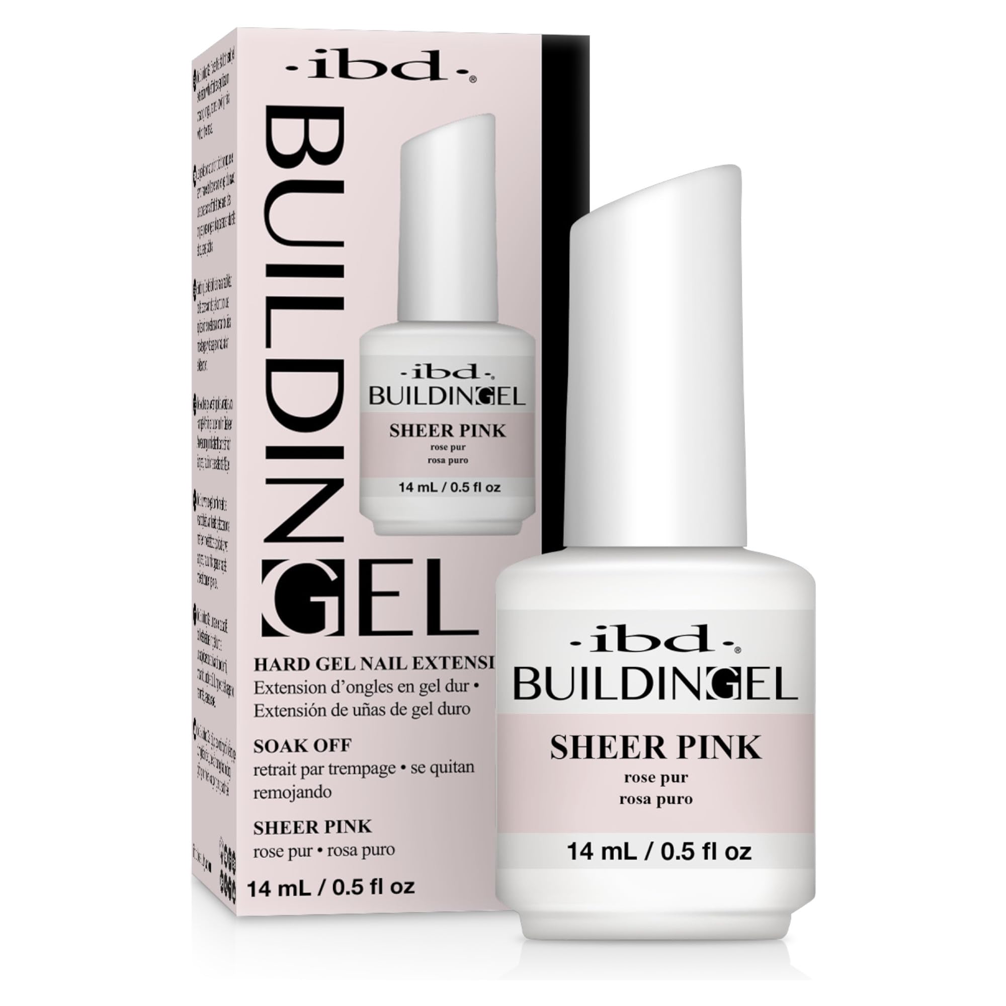 IBD bottle front view showing label and compact brush for precise application and easy handling