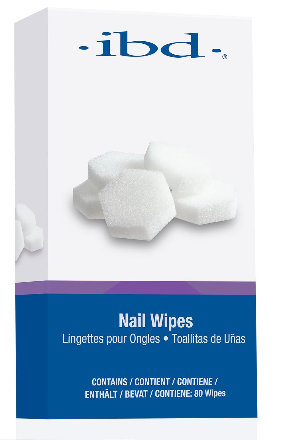 ibd front pack showing 80 lint-free wipes and neat packaging for easy storage