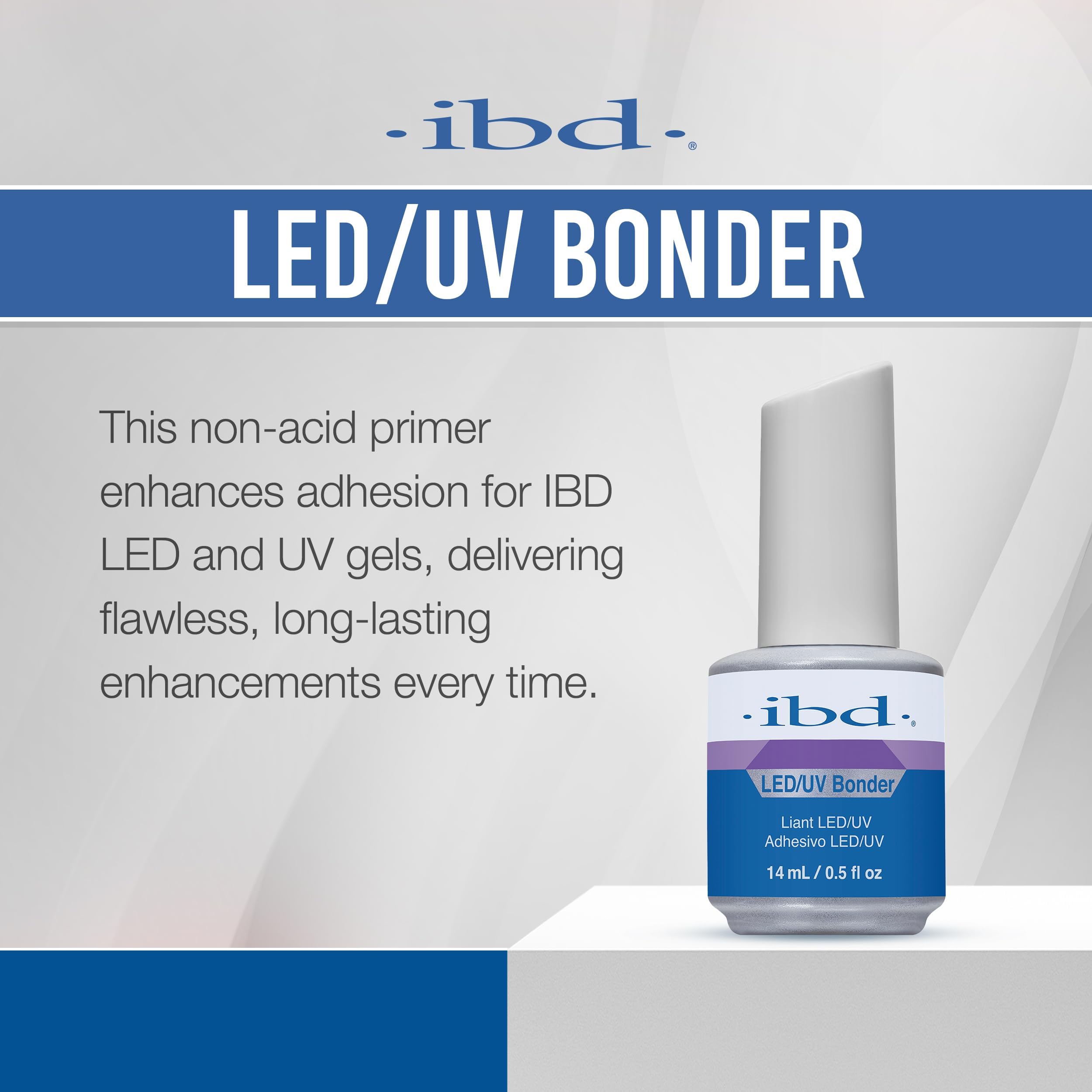 IBD close-up primer drop showing thin texture for even nail coverage