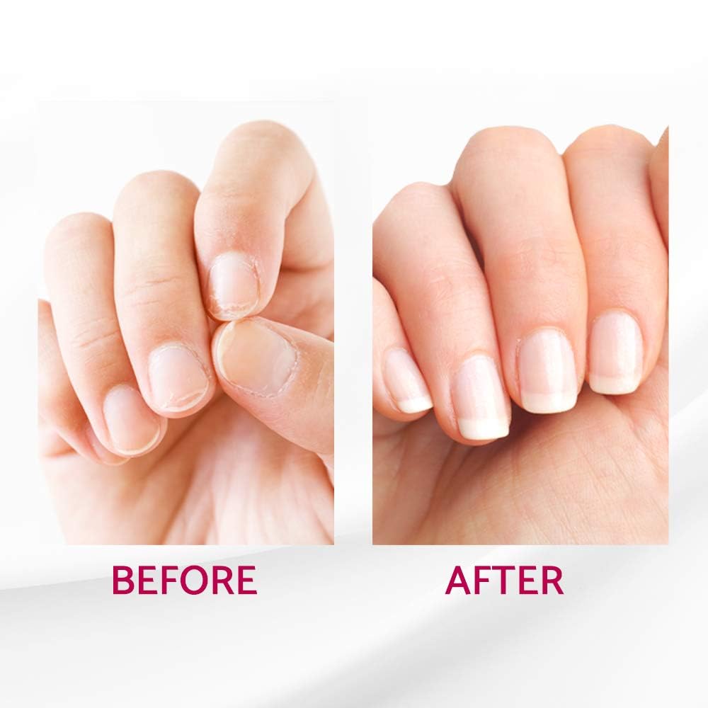 IBD Reconstrux used in at-home manicure for stronger, renewed nails