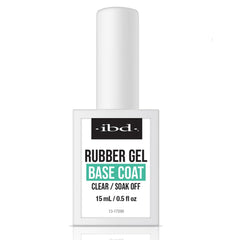 IBD rubber base gel brush showing flexible texture for smooth application benefit