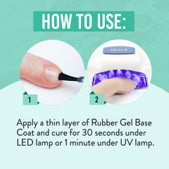 IBD rubber base gel soak-off removal showing gentle, controlled lift benefit