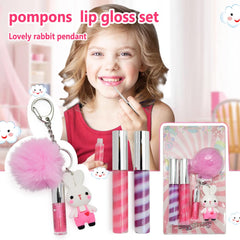 iBi Makeup donut gloss close-up highlighting shimmer and fun
