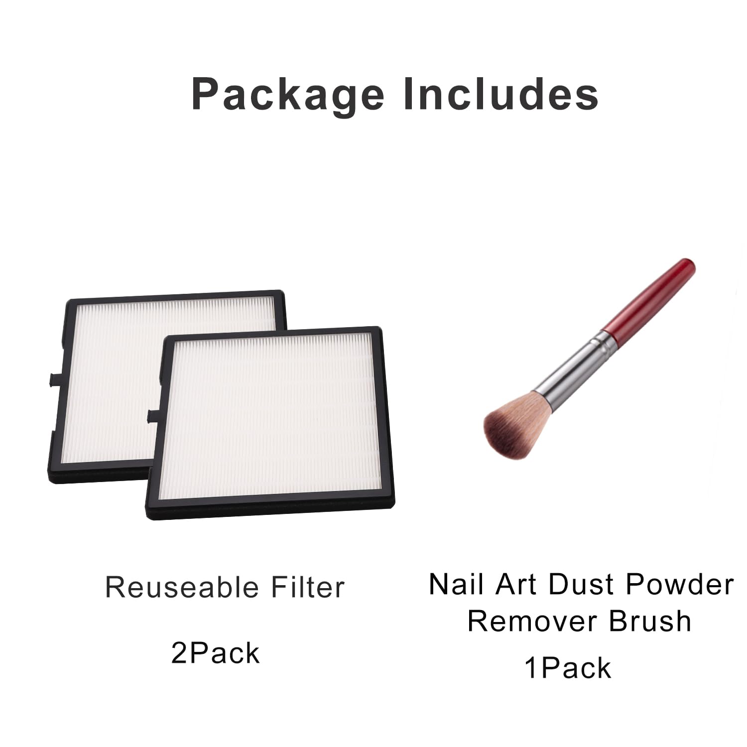 ibubu filter in salon setting illustrating cleaner workspace and reduced dust