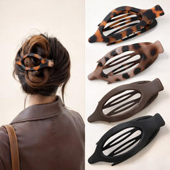 ibubudu front view of matte hair claws showing clean modern design and easy use