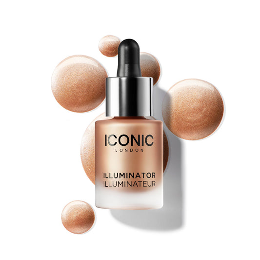 ICONIC LONDON front bottle showing sleek packaging and portable glow