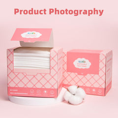 ICOTLE wipe used on baby’s hands showing gentle care