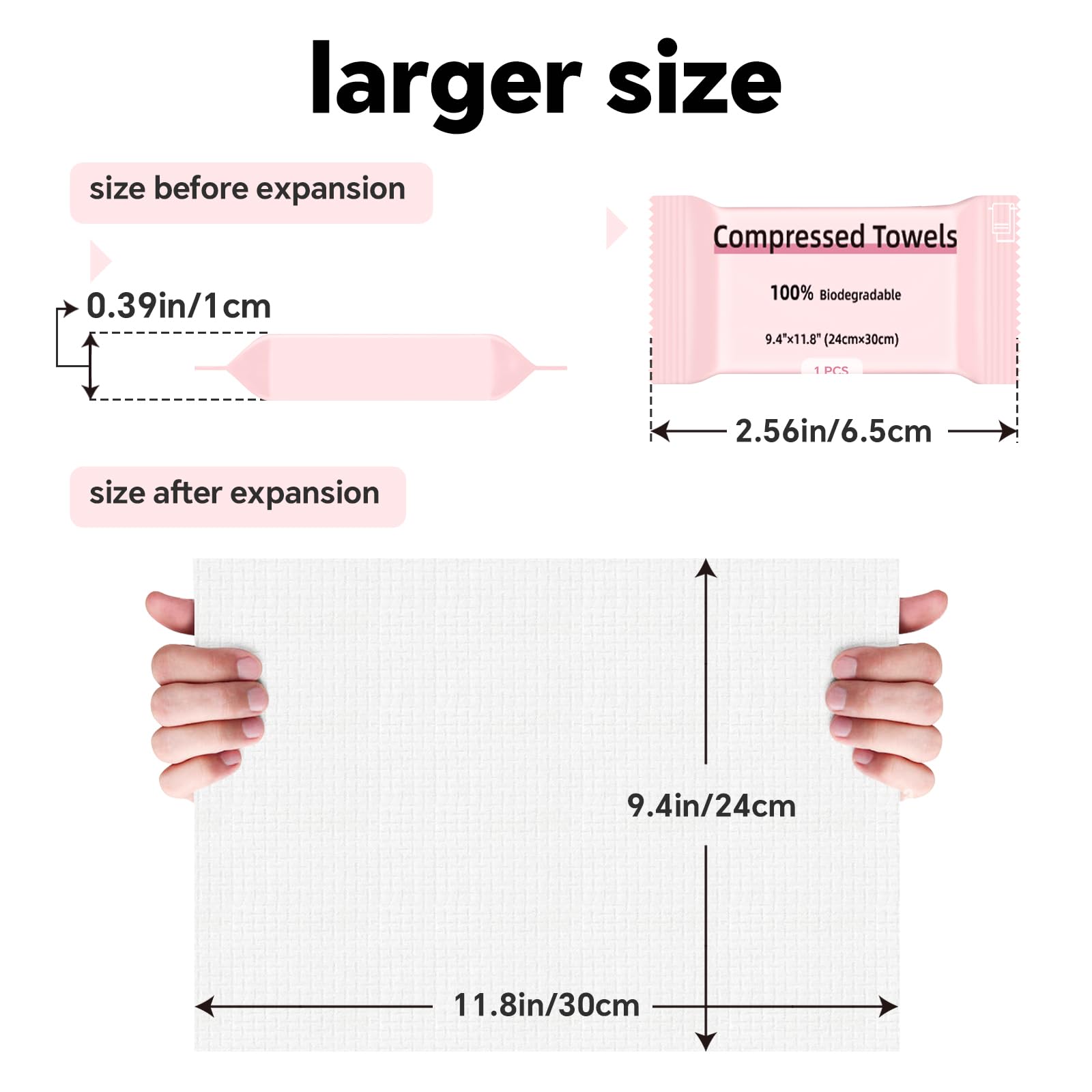 ICOTLE coin-sized compressed tablet close-up highlighting easy portability