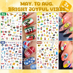 IDDFEVE step-by-step application on a nail illustrating easy DIY use