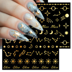 IDDFEVE tweezers placing a sticker on a nail for easy DIY application benefit