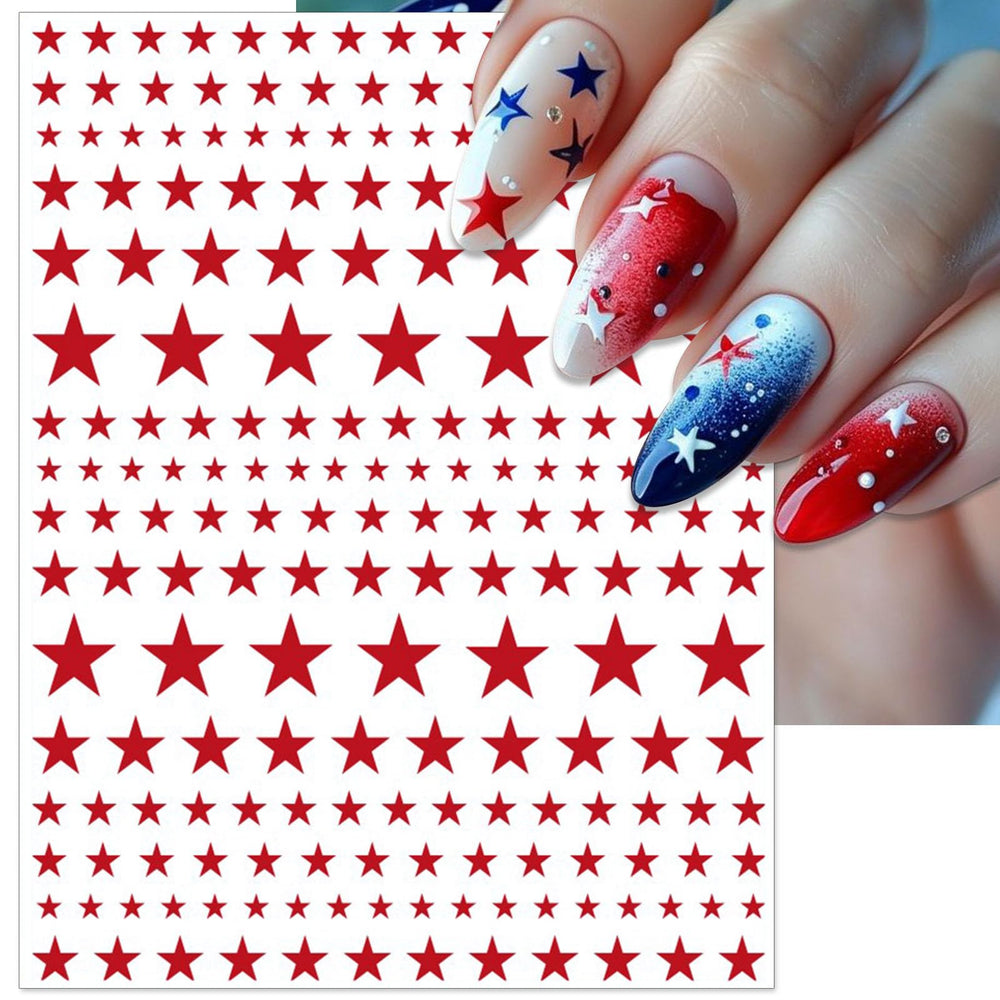 IDDFEVE close-up of 3D star texture highlighting glossy finish and dimension