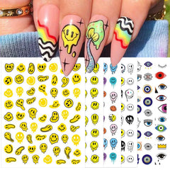 IDDFEVE front packaging shows 12 sheets and colorful decals for versatile styling