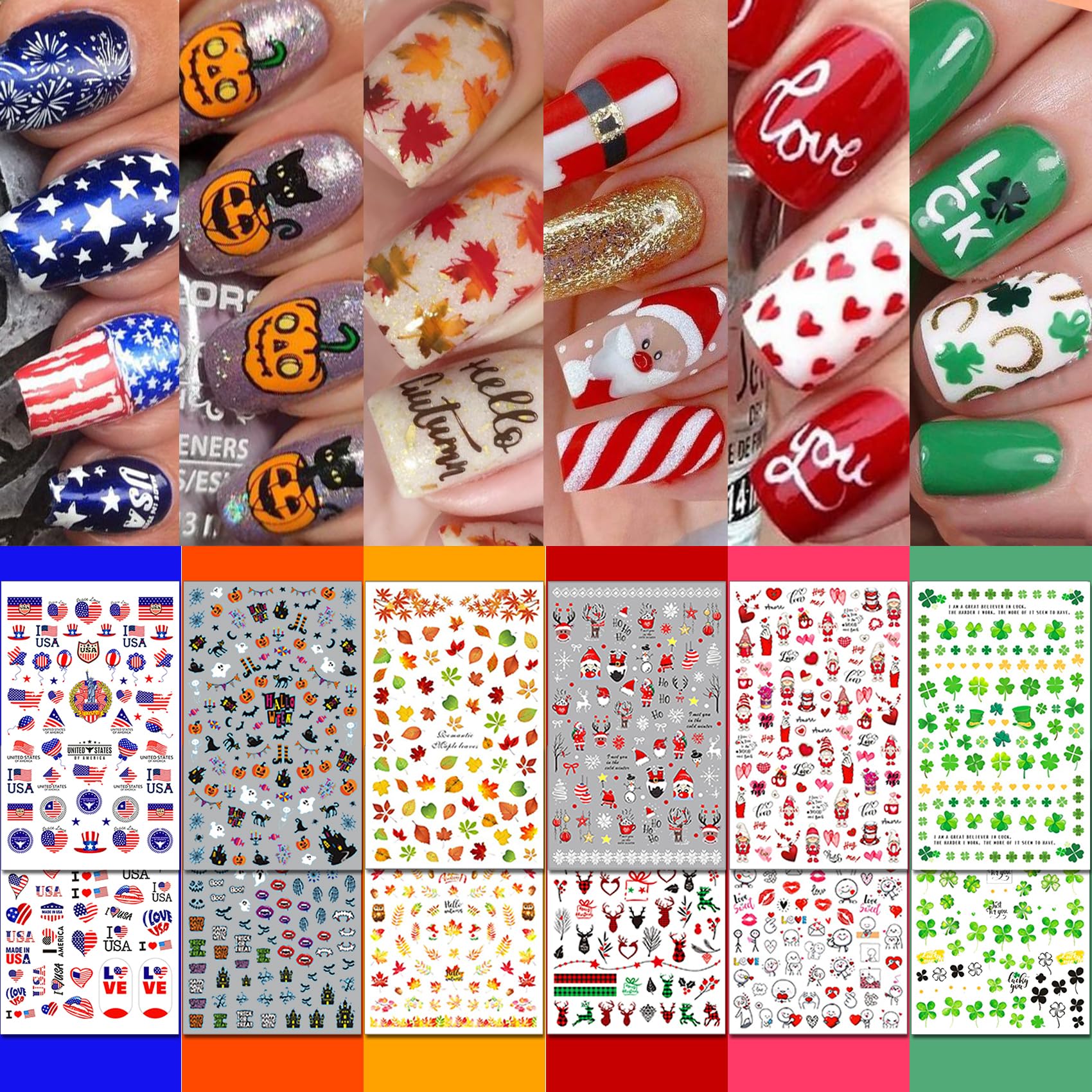 IDDFEVE front packaging showing 30-sheet holiday sticker value pack