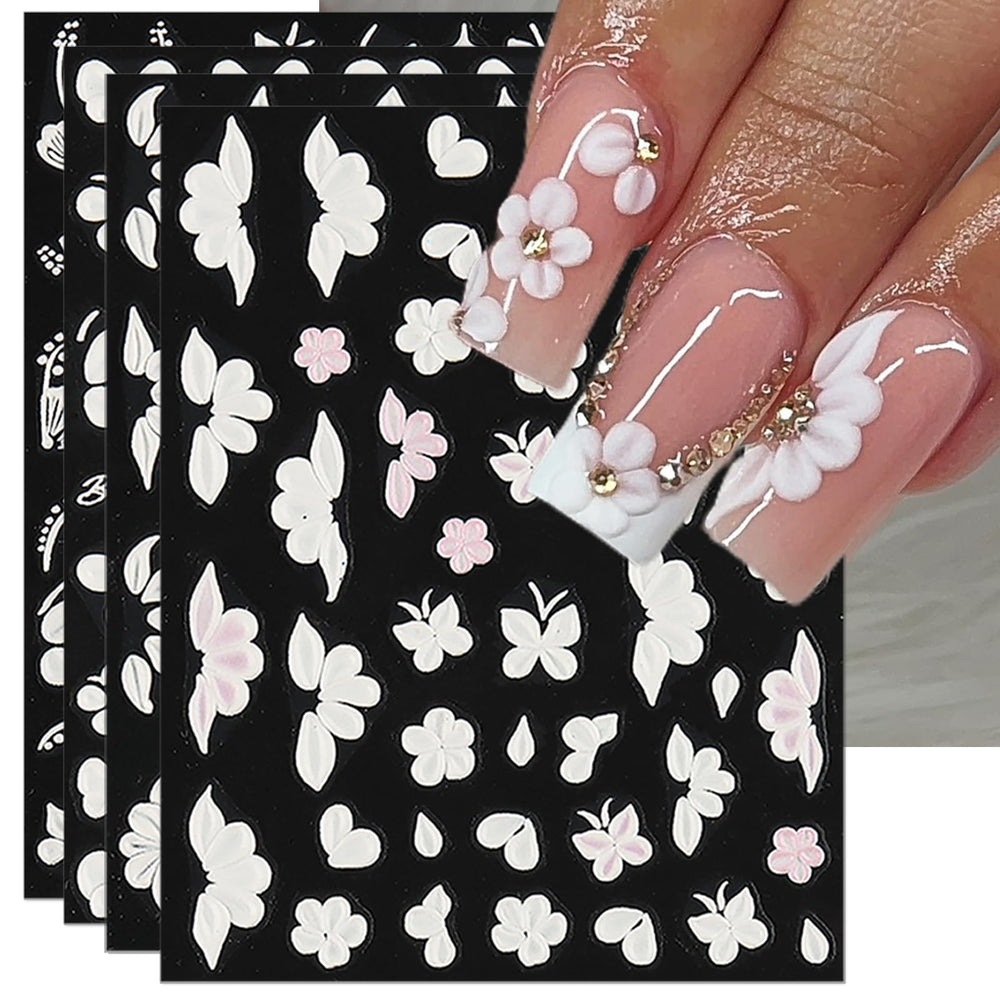 IDDFEVE front packaging showing white floral butterfly stickers and benefit of clear identification