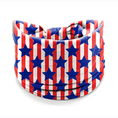 IDDFEVE detailed stars and stripes print offering bold festive appeal benefit