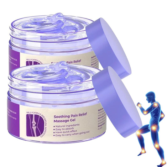 iekufes front packaging showing two purple gel tubes and benefit of portability