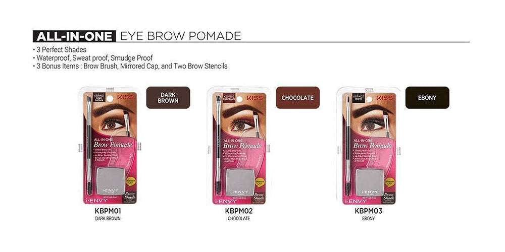 iENVY before-and-after model demonstrating defined, natural-looking brows