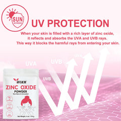 iFEiER zinc oxide mixed into deodorant stick base, stable texture benefit