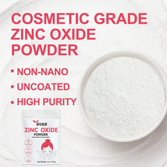 iFEiER zinc oxide in hand showing scale, easy portioning benefit