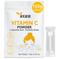 iFEiER front packaging showing resealable 100g bag and label helps with storage