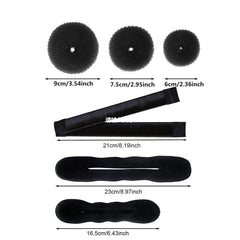 iFlyMars three donut bun sizes top view for correct volume selection