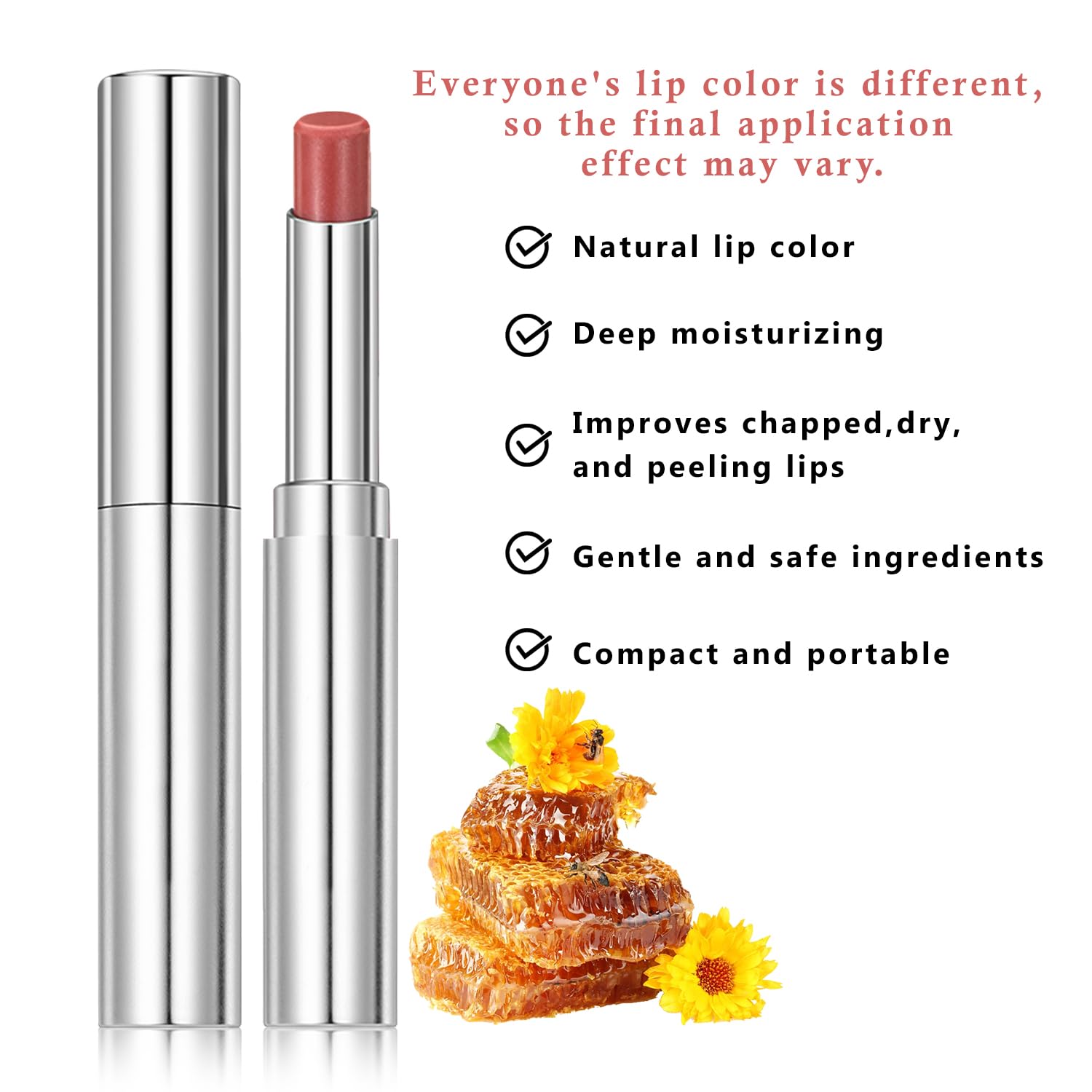 IFVGFB Honeynoir open tube close-up highlighting smooth balm tip and glide