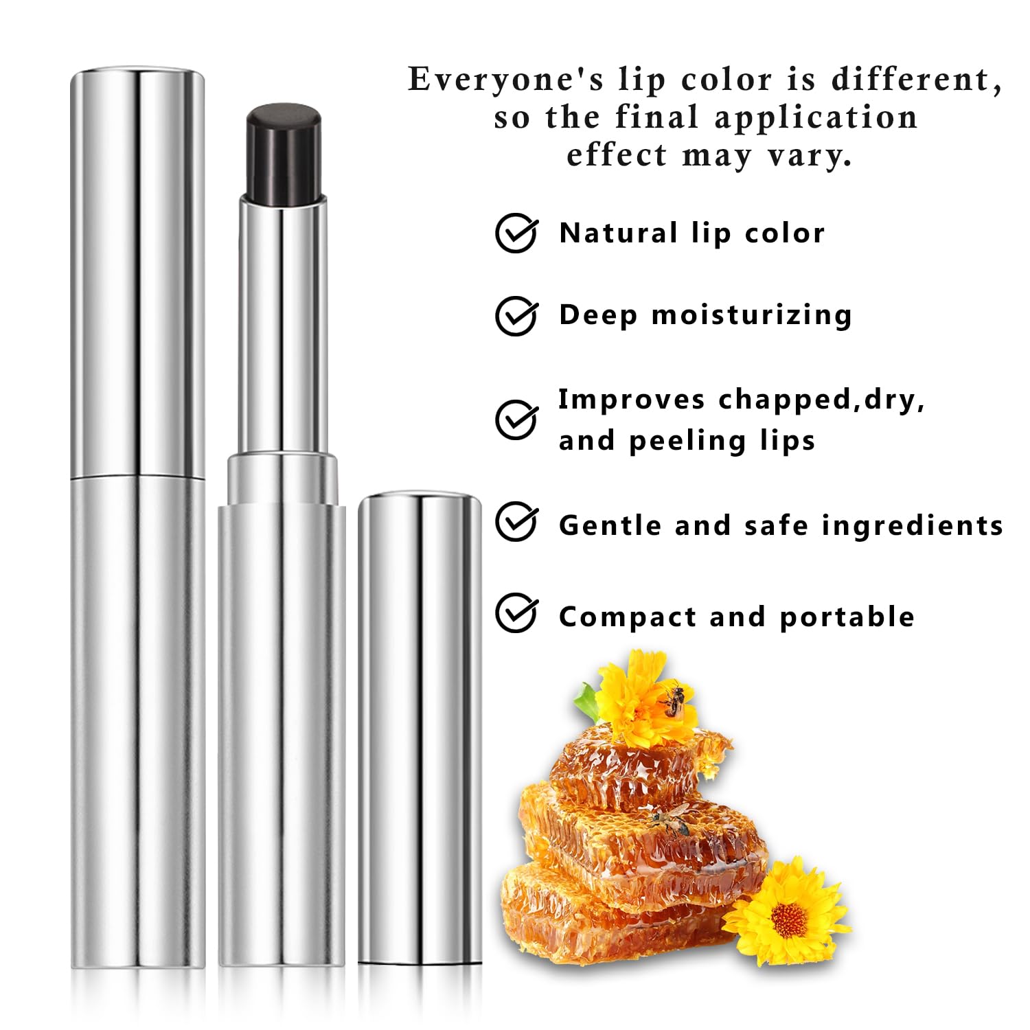 IFVGFB Noir Honey Lipstick cream texture swipe demonstrating smooth application and hydration
