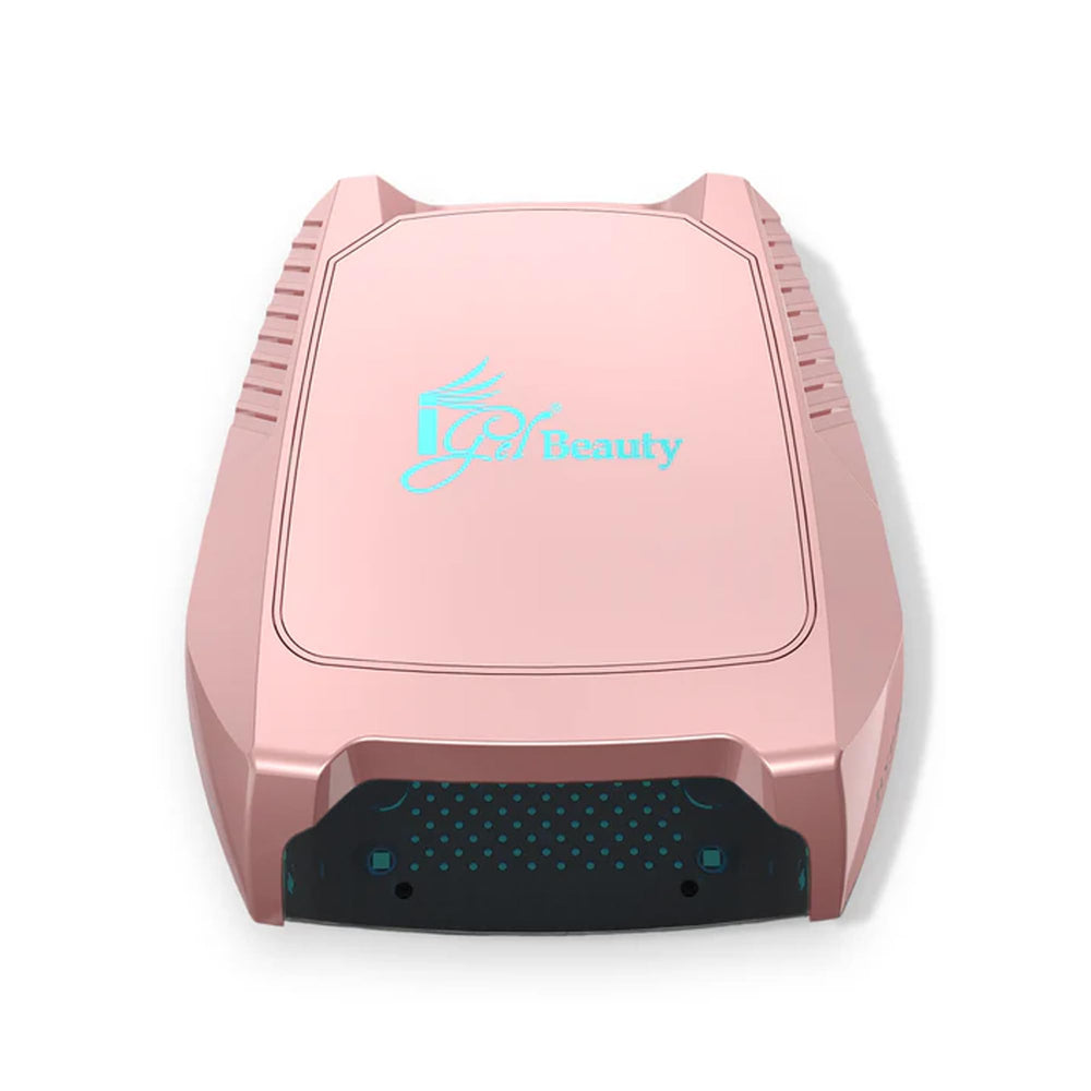 iGel Beauty lamp front view showing full hand curing efficiency