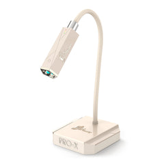 iGel Beauty PRO-X Mini front view showing compact lamp and stable base, ideal portability