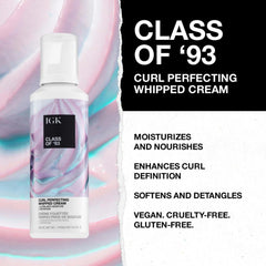 Applying IGK cream into hand demonstrates easy spread and slip