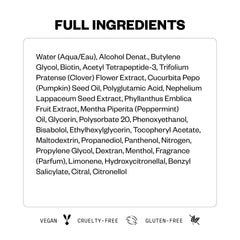 IGK mist on bathroom counter showing simple daily routine benefit