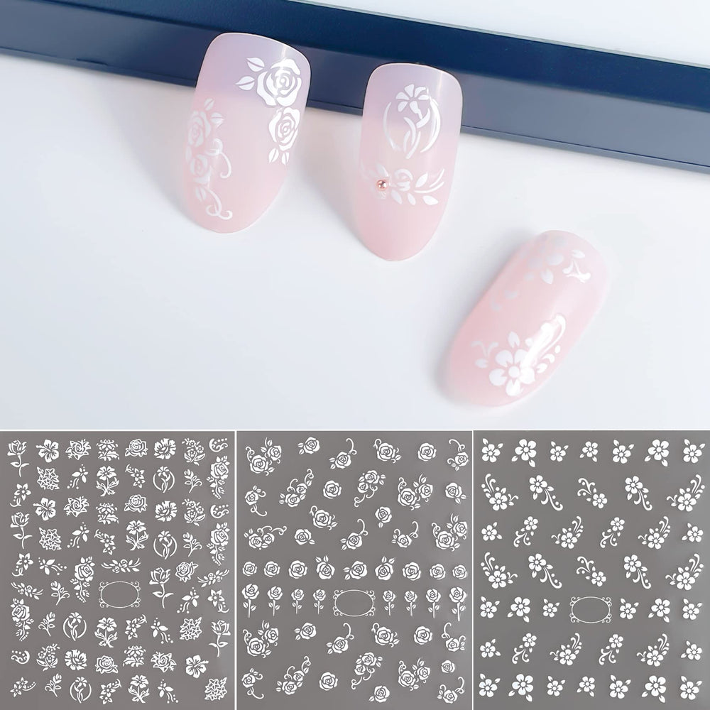 IHUKEIT close-up of decal sheet texture and printed floral detail for precise placement