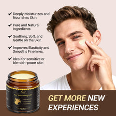 IIIMEIDU closeup texture of balm melting for easy application and hydration