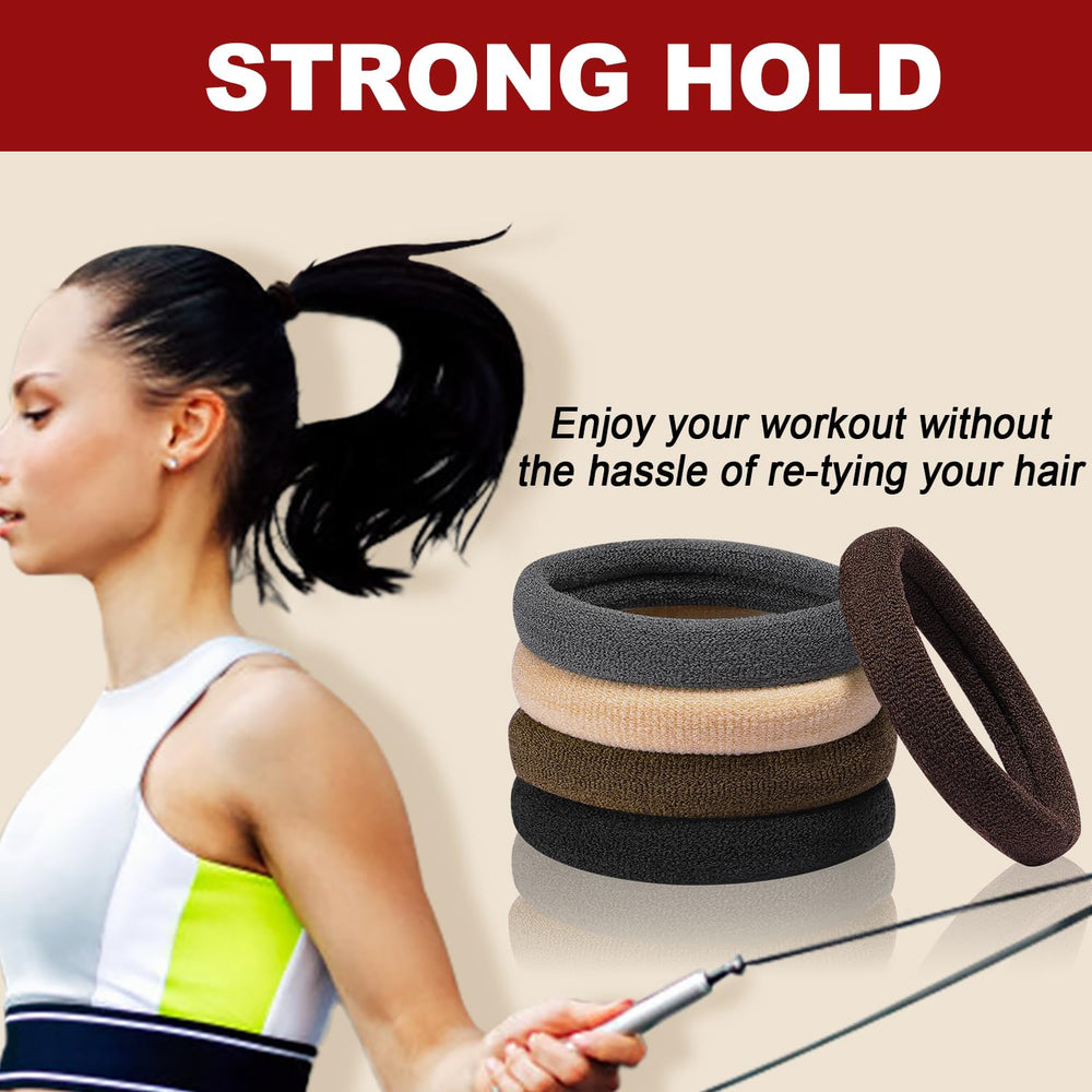 IKOCO used in a bun style illustrating all-day comfort and no pulling