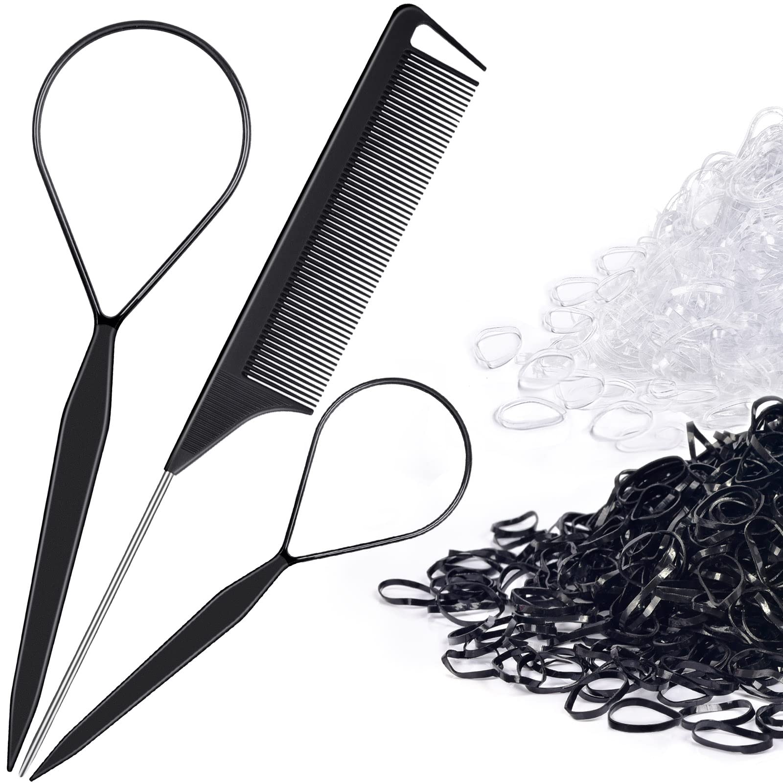 IKOCO front packaging showing full topsy tail hair tool kit and benefits