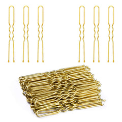 IKOCO gold bun pins front packaging showing quantity and box for organized storage