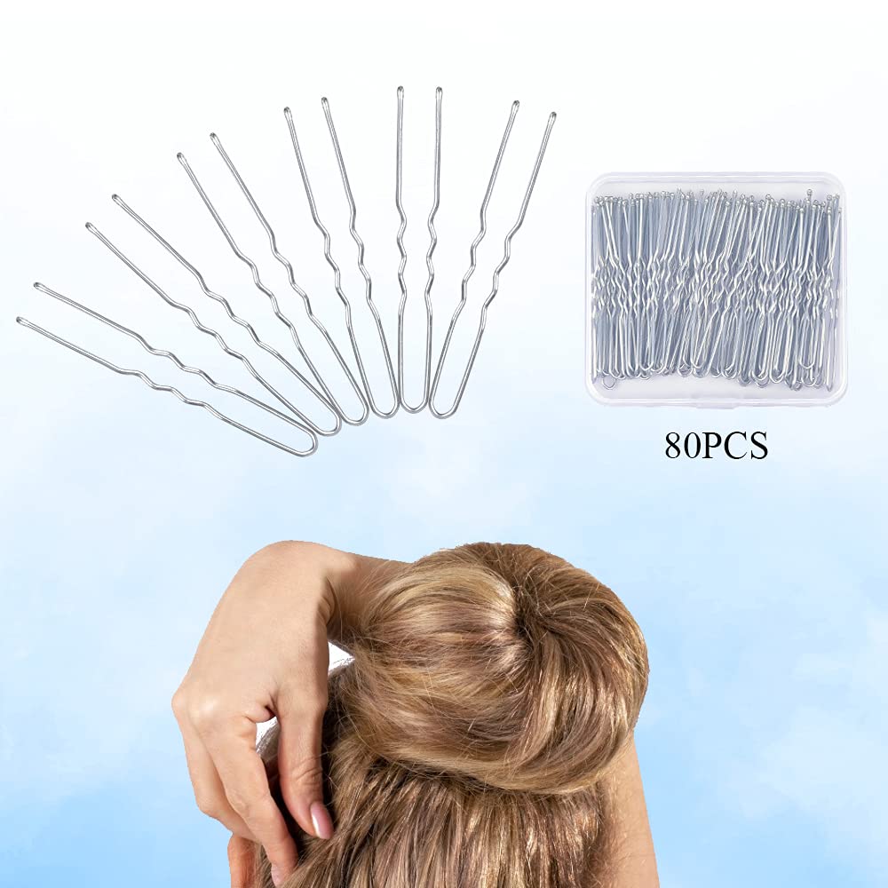 IKOCO pins securing a bun on a model, reliable hold for updos