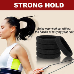 IKOCO ponytail held during workout showing secure non-slip hold