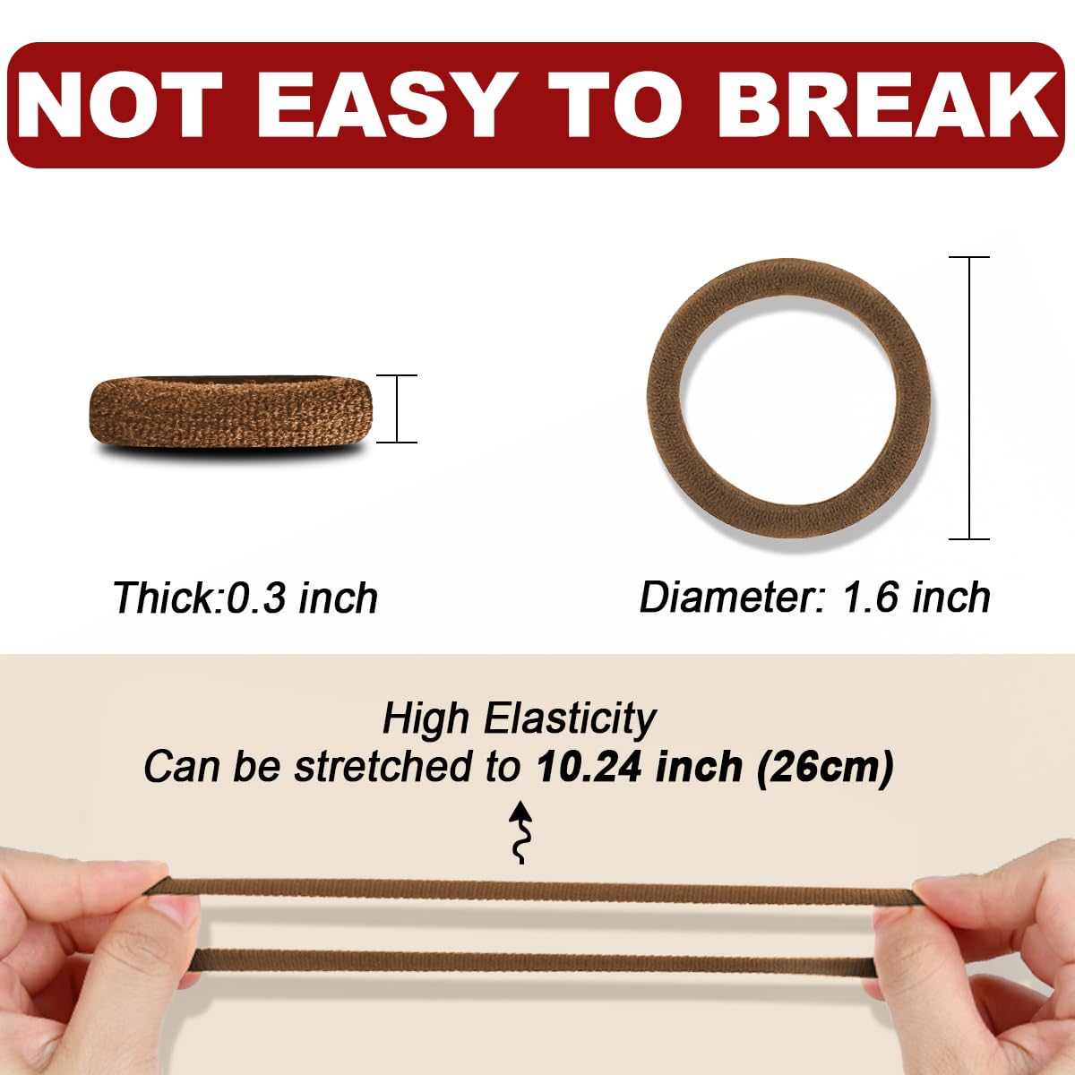 IKOCO stacked elastics displaying quantity and wardrobe coordination benefit