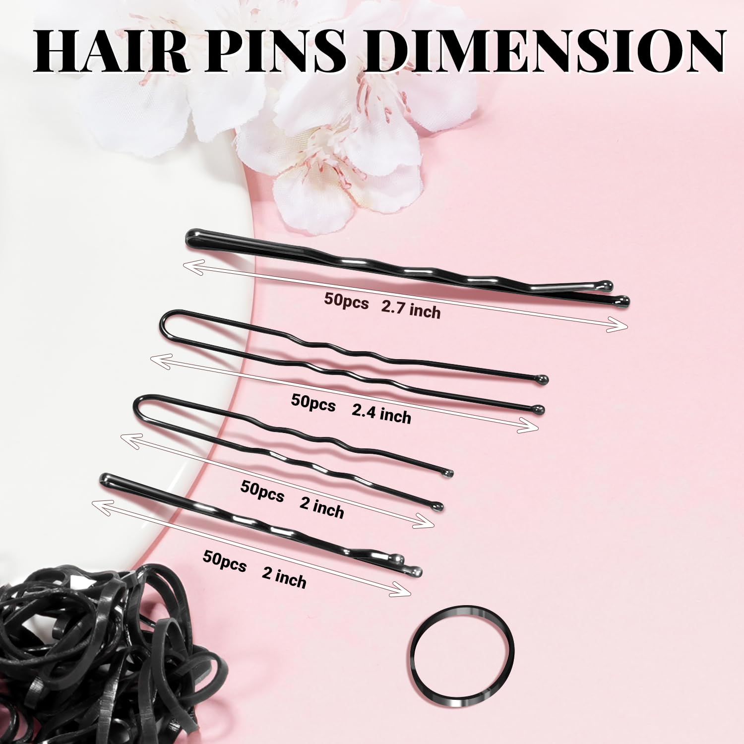 IKOCO spread of pins bands and ties showing variety for versatile styling