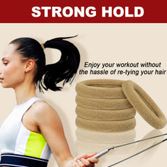 IKOCO hair ties worn on wrist for quick access, convenient styling