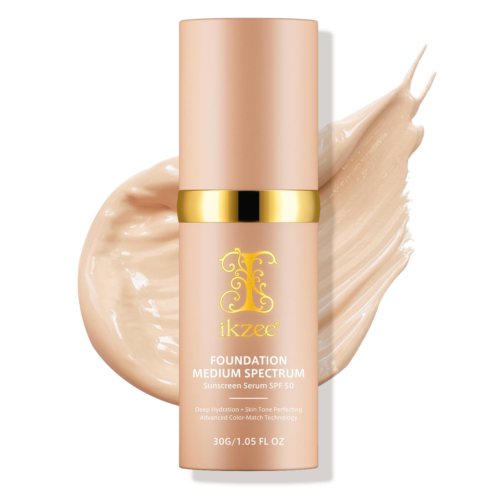 IKZEE front bottle shot showing sleek packaging and SPF benefit