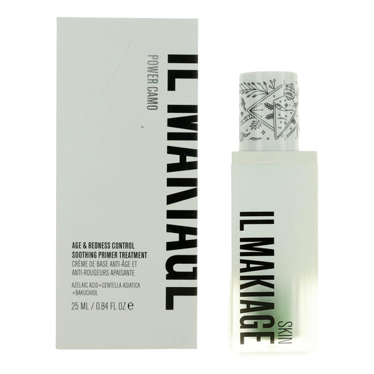 Il Makiage primer front packaging showing green tint and even-skin benefit