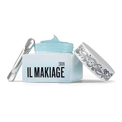 Il Makiage cream texture close-up revealing silky finish and plumping hydration