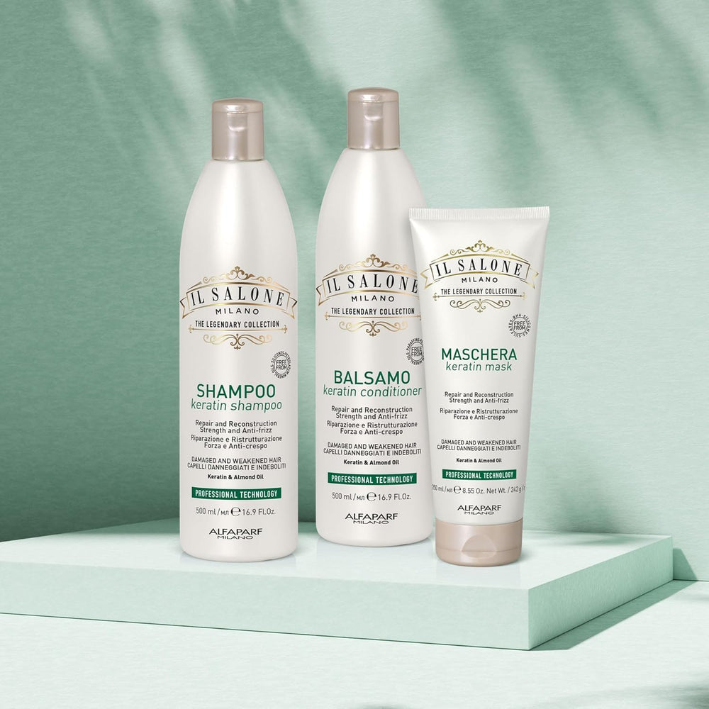 Il Salone Milano conditioner applied in hands for detangling action