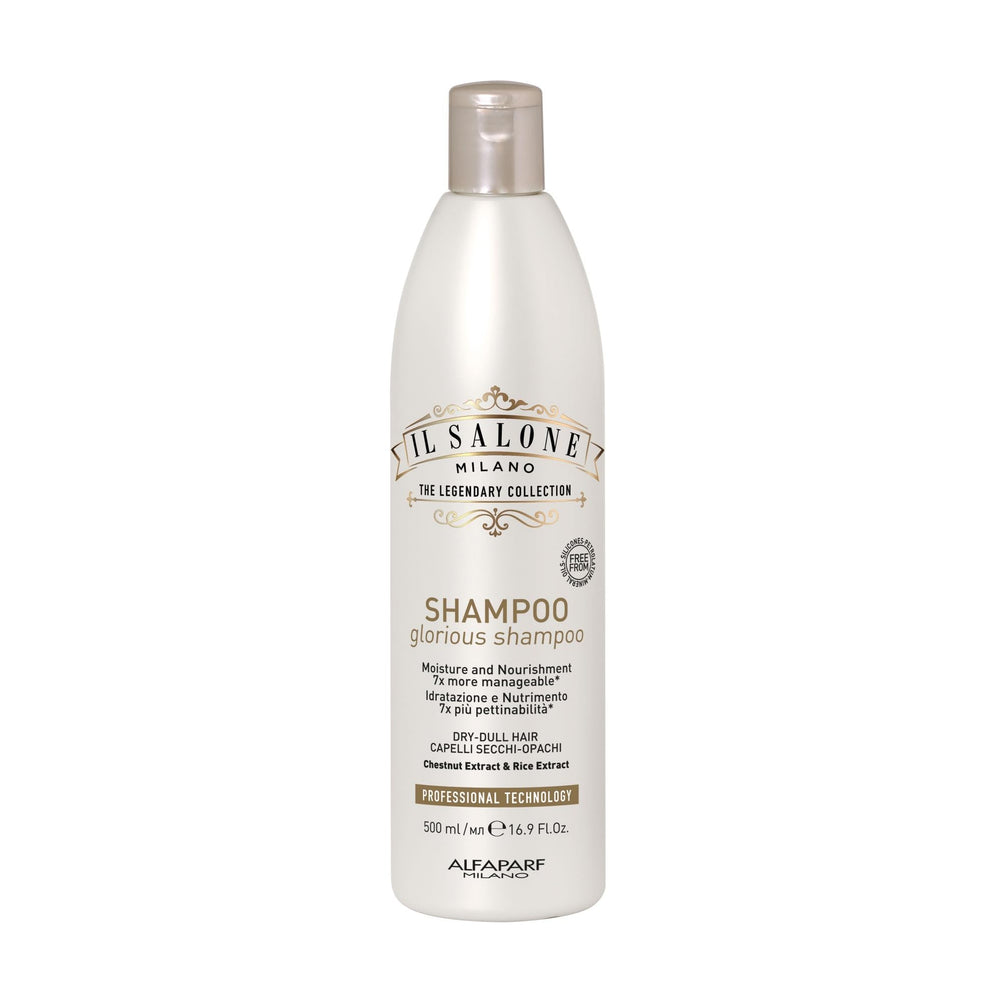 Il Salone Milano front bottle showing product branding and size, highlights professional hydration